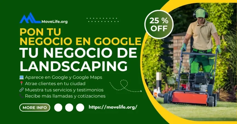 Página Web para Landscaping hispanos en estados unidos