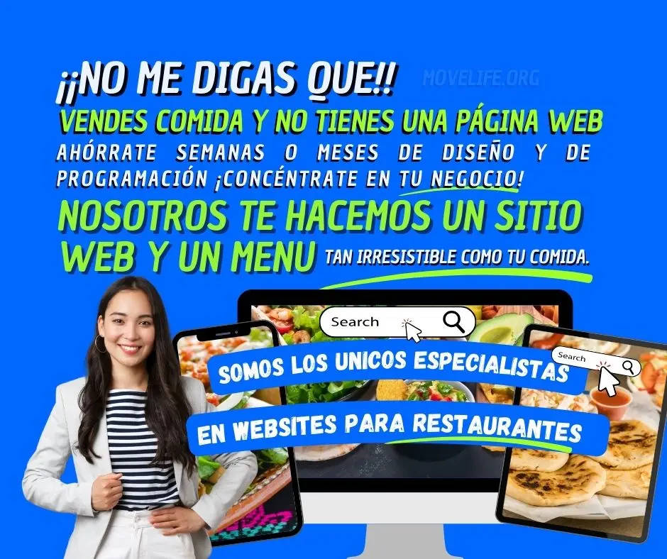 Quien hace paginas web para restaurantes aqui en Estados Unidos