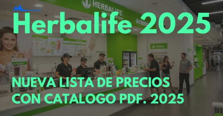 Lista de precios Herbalife 2025 actualizada y Catalogo Herbalife 2025 en PDF